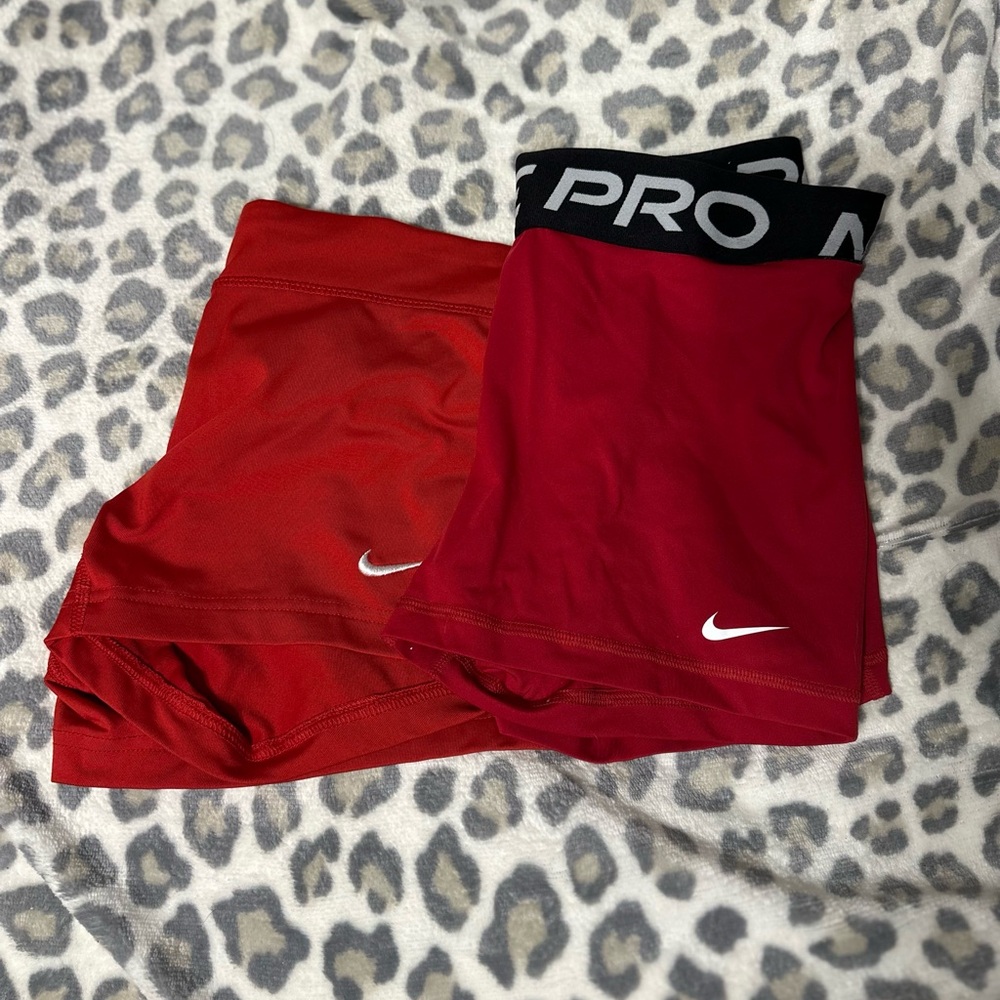 Nike Kids Pro Red Shorts
